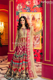 Pakistani Long Dresses for Wedding Party Wear 202