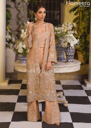 Pakistani Long Jacket Dresses