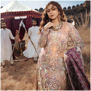 Pakistani Long Kameez with Sharara Dress