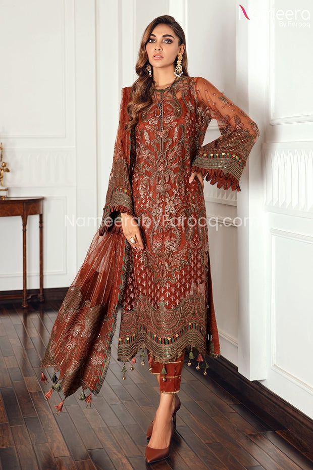 Embroidered Eid Dress for Ladies