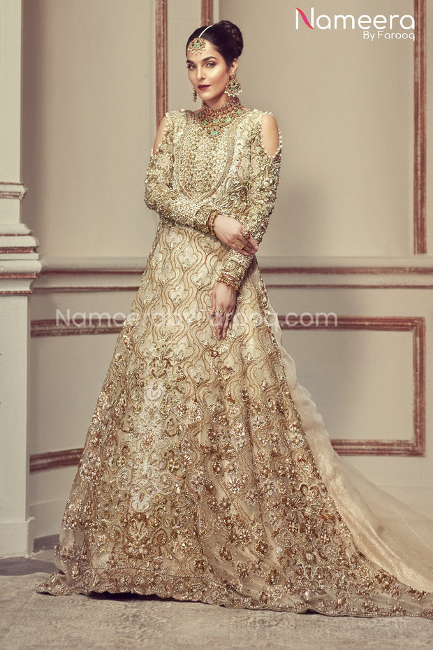 Pakistani Maxi Dress for Wedding