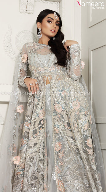 Buy Pakistani Maxi Dress for Wedding 2021 with Embroidery Online ...