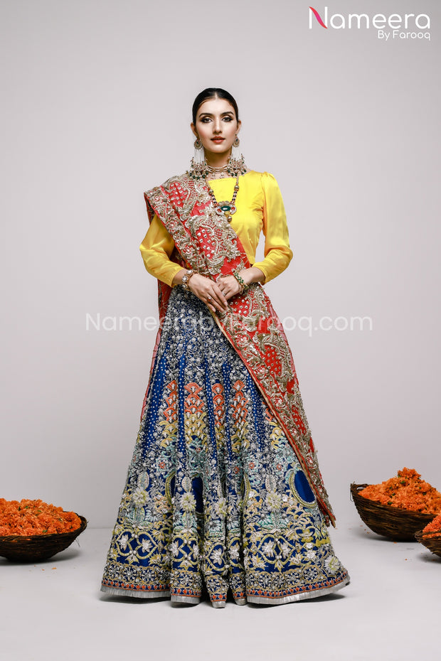 Pakistani Mehndi Dress