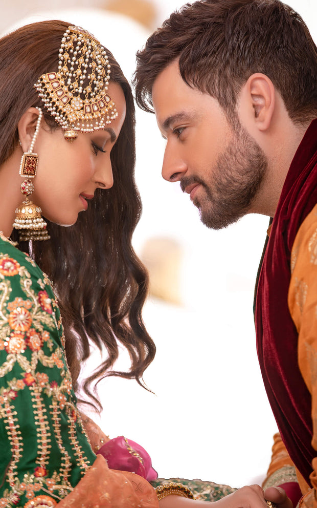 Pakistani Mehndi Bridal Dresses