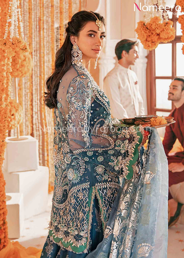 Pakistani Mehndi Dresses