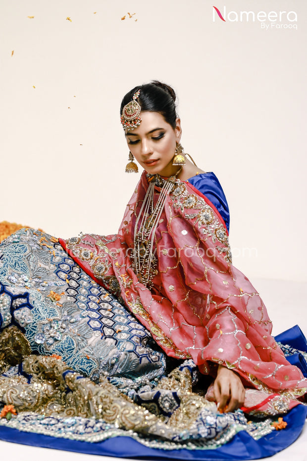 Pakistani Mehndi Lehenga 2021
