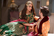 Pakistani Mehndi Lehenga