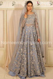 Pakistani Net Peshwa with Lehenga