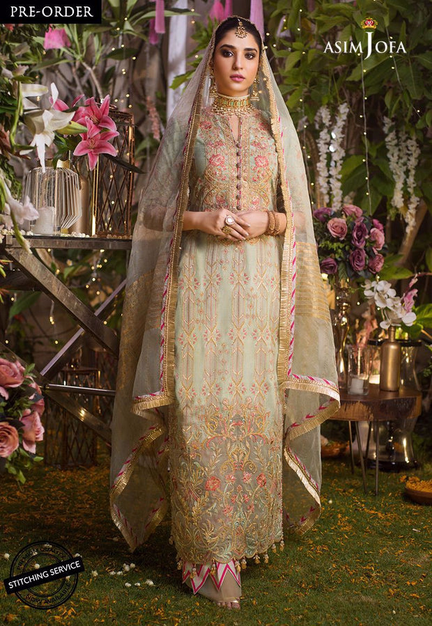 Pakistani Chiffon Wedding  Party Wear 