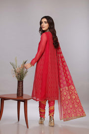 Pakistani Party Dress in Pink Kameez Trouser Style Online