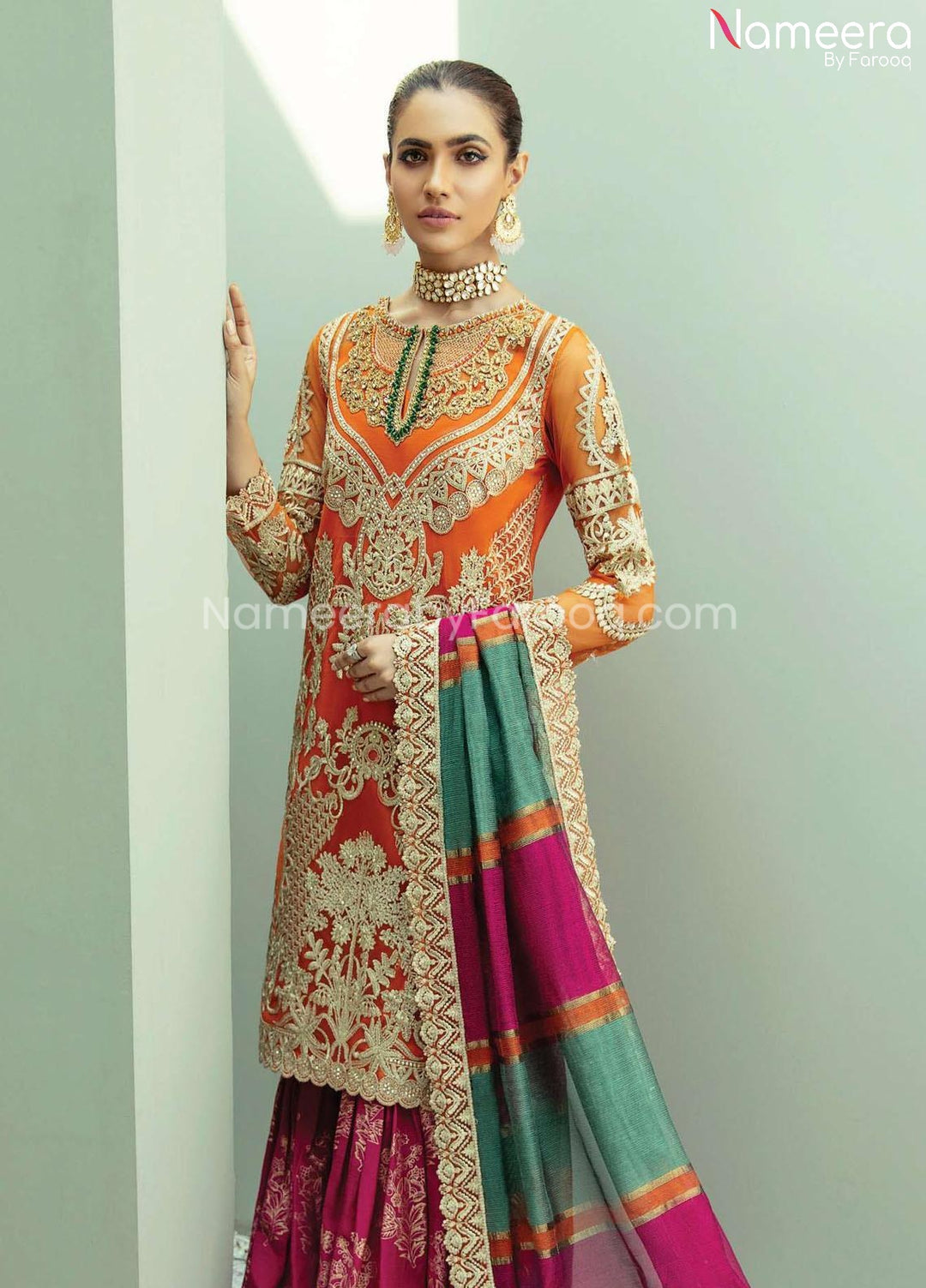 Gharara Dress for Wedding