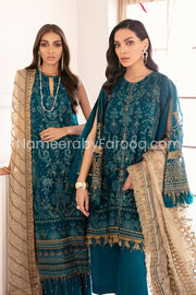 Dark sea green dress