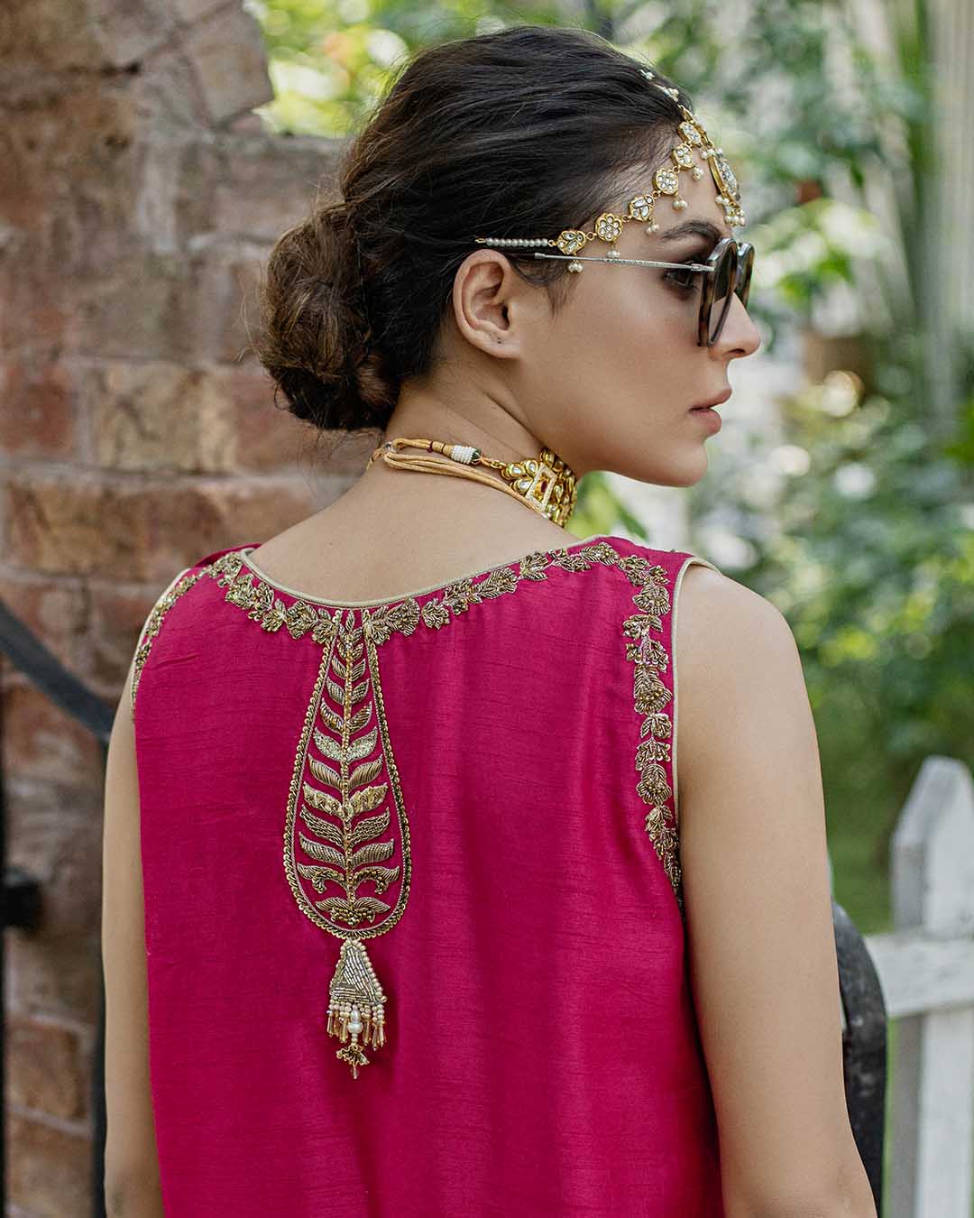 Pakistani Party Wear Organza Long Salwar Suit for Ladies 2022