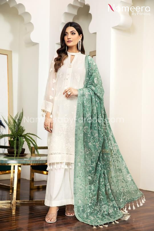 Pakistani Party Wear Salwar Kameez