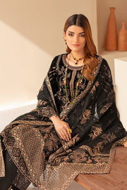 Pakistani Party Wear by Designer in Black Color Latest