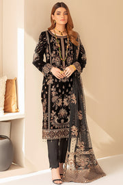 Pakistani Party Wear by Designer in Black Color