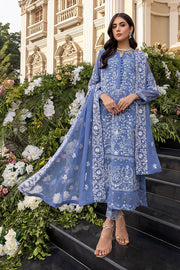 Pakistani Party Wear with Floral thread Work