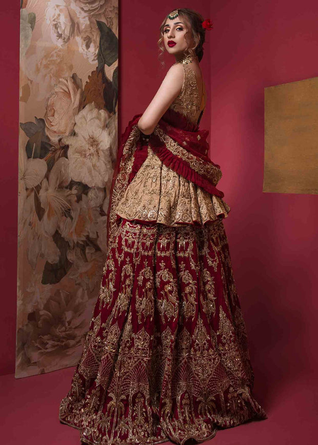 peplum wedding dress pakistani Wedding Dresses Peplum Long Dress Pakistani Pakistani Bridal Dresses For Engagement Designer Peplum Long Dress
