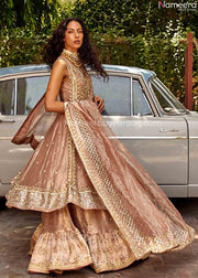 Pakistani Pink Bridal Lehenga Design for Wedding #BN1005