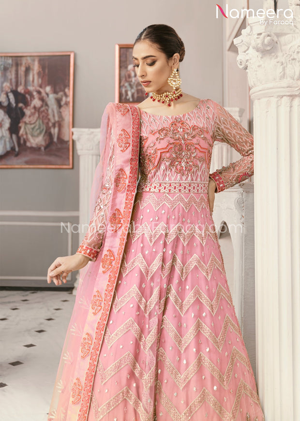 Pakistani Pink Dress