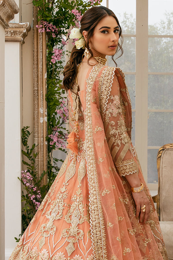 Pakistani Pishwas with Bridal Lehenga Dress