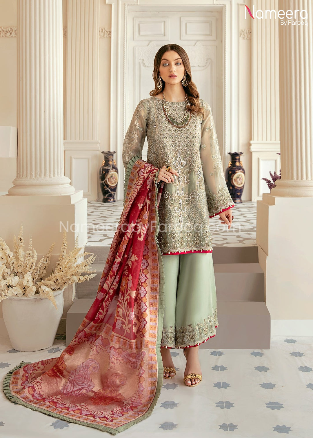 Wedding Chiffon Dress 