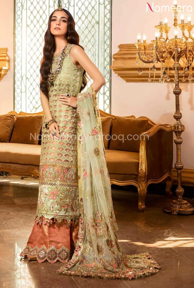Pakistani Punjabi Party Wear Suit with Embroidery Complete Look