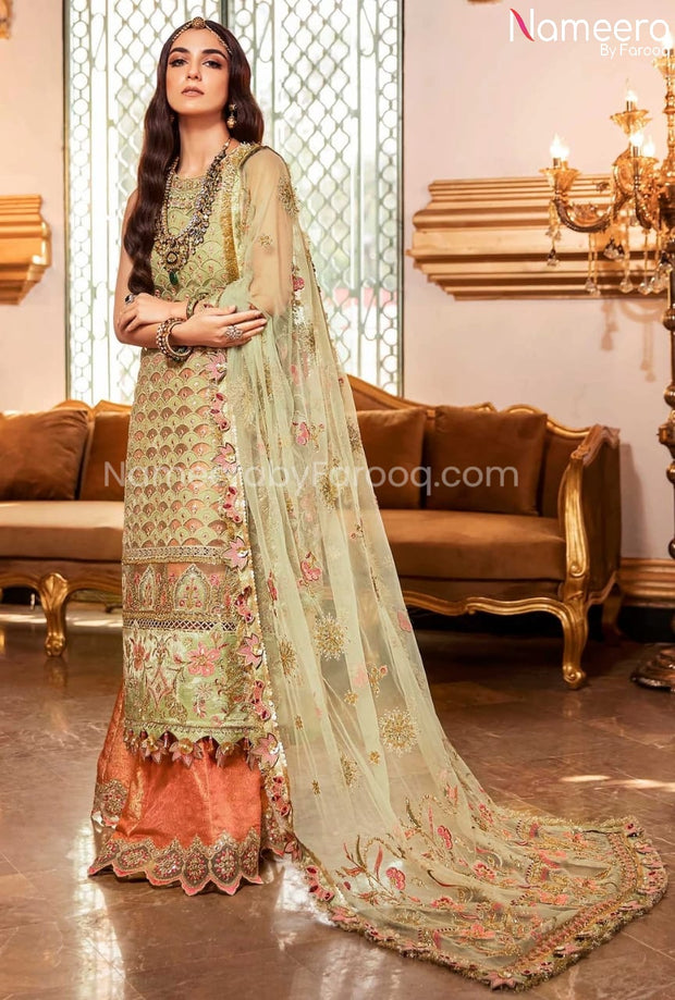 Pakistani Punjabi Party Wear Suit with Embroidery