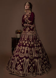 Pakistani Pure Raw Silk Bridal Outfit for Wedding