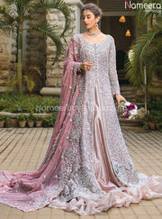 Pakistani Raw Silk Lehenga Dress for Bride 2021 Online