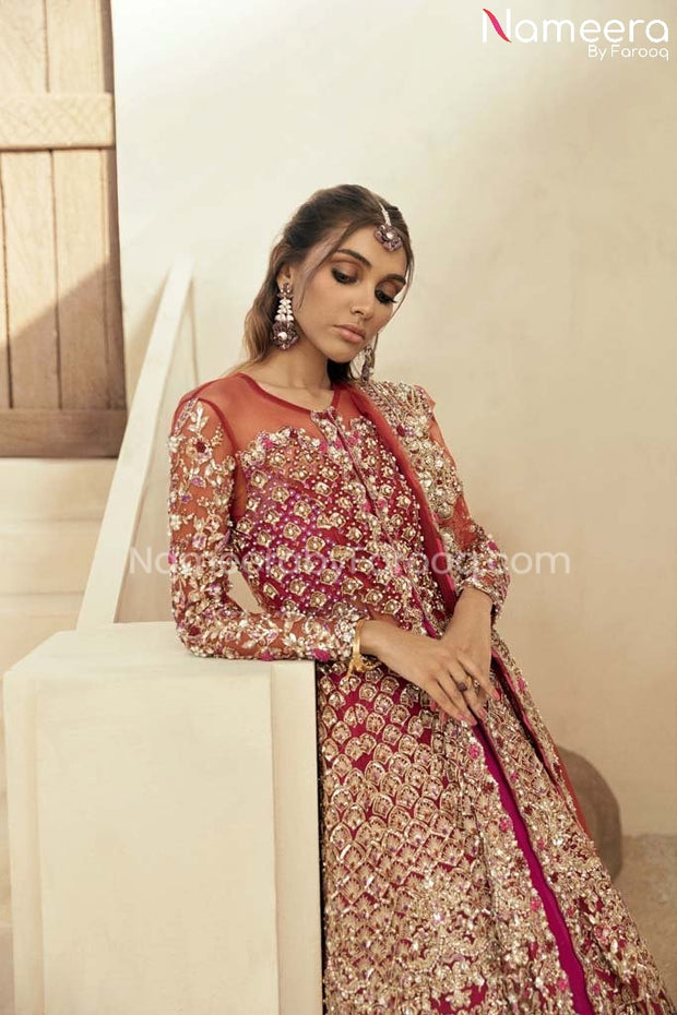 Pakistani Red Bridal Dresses
