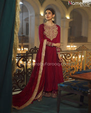 Pakistani Red Dress