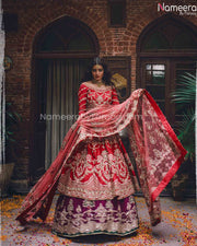 Red Lehenga Bridal for Wedding 2021