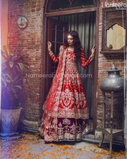 Red Lehenga Bridal for Wedding