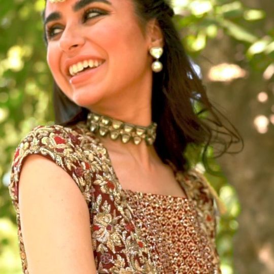 Pakistani Red Lehenga Choli Bridal Dress