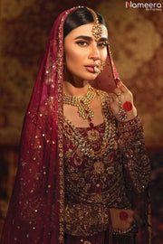 Pakistani Red Lehenga Choli for Wedding Wear 2022