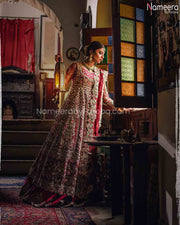  Red Lehenga Wedding 