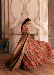 Pakistani Red Lehnga Dress for Bridal 2022