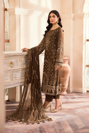 Pakistani Salwar Kameez Latest in Mehndi Shade 2022