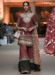  Sharara Design with Short Kurti