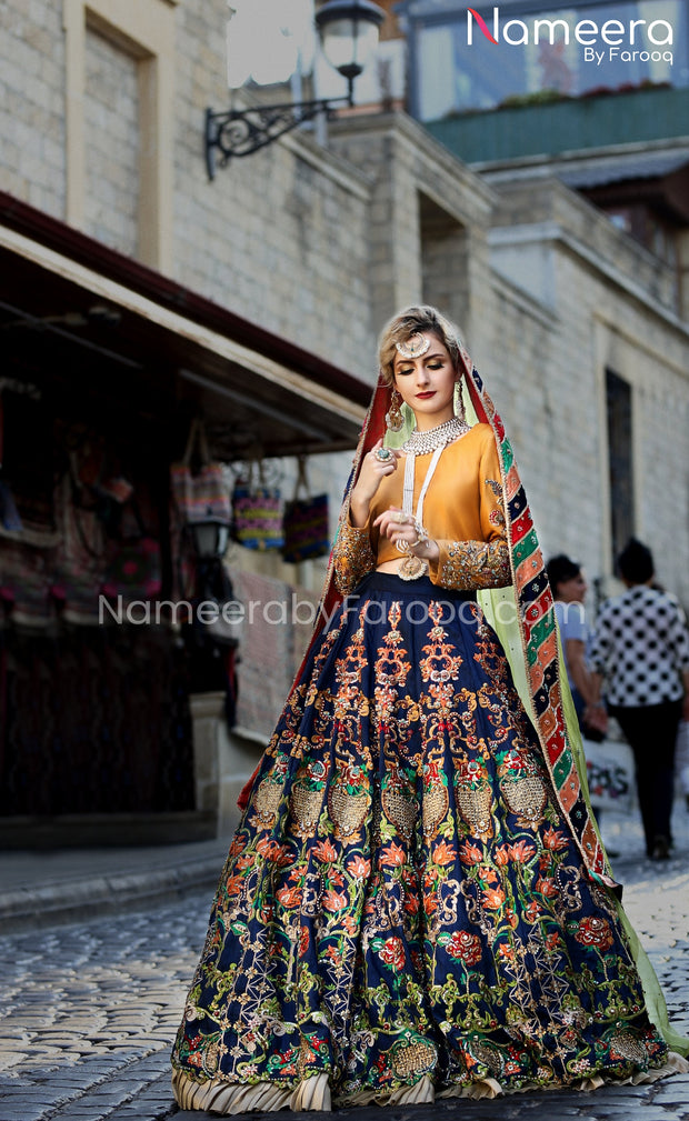 Pakistani Stylish Bridal Lehenga Choli