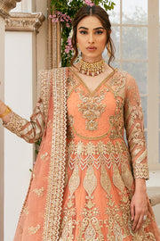 Pakistani Traditional Pishwas with Lehenga Dress for Bride