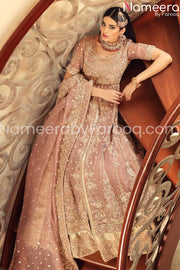 Pakistani Walima Bridal Dress with Embroidery Complete Look