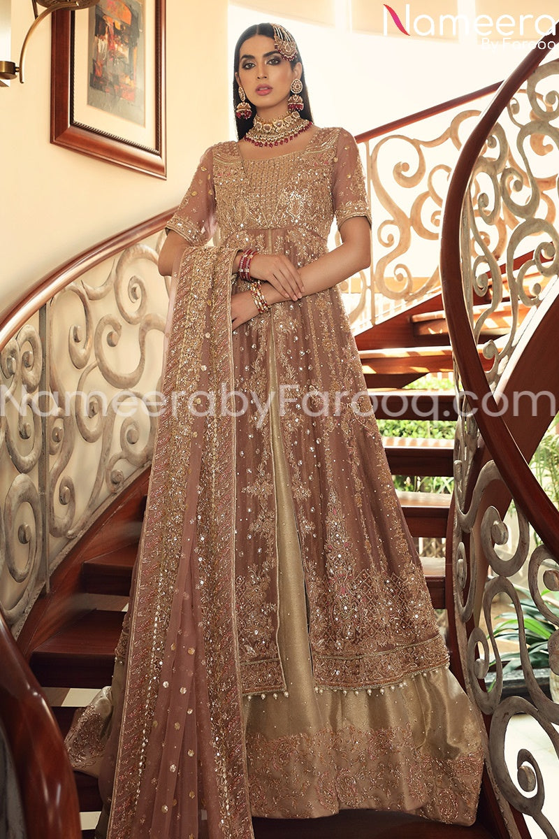 Pakistani Walima Bridal Dress with Embroidery