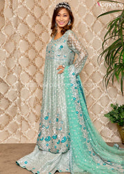 Walima Dress for Bride with Embroidery 