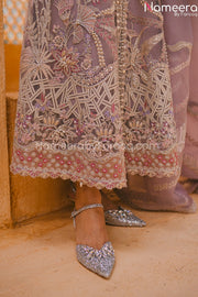 Pakistani Wedding Party Dress for Ladies Gherah Look