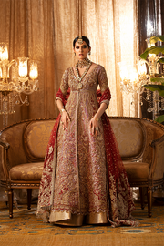 Pakistani Wedding Dress Red Pink Lehenga for Pakistani Bridal