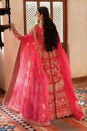 Pakistani Wedding Dress in Pishwas Lehenga Style