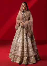 Pakistani Wedding Dress in Pishwas and Lehenga Style