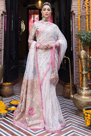 Pakistani Wedding Dress in Premium Net Saree Style